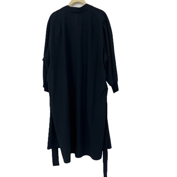 LAFAYETTE 148 NEW YORK Jacket Black Pockets Lightweight Pockets Belted 2X NEW - Picture 8 of 15